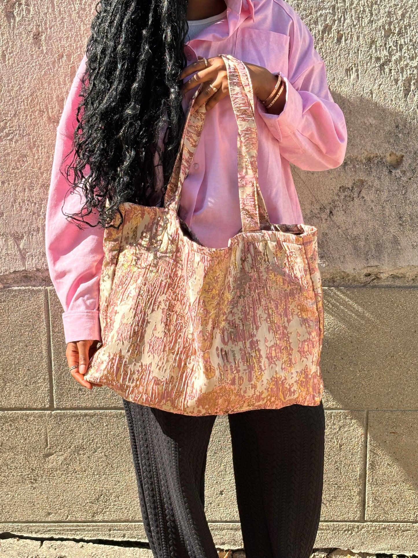 Tote Bag Signature - Rose Tall
